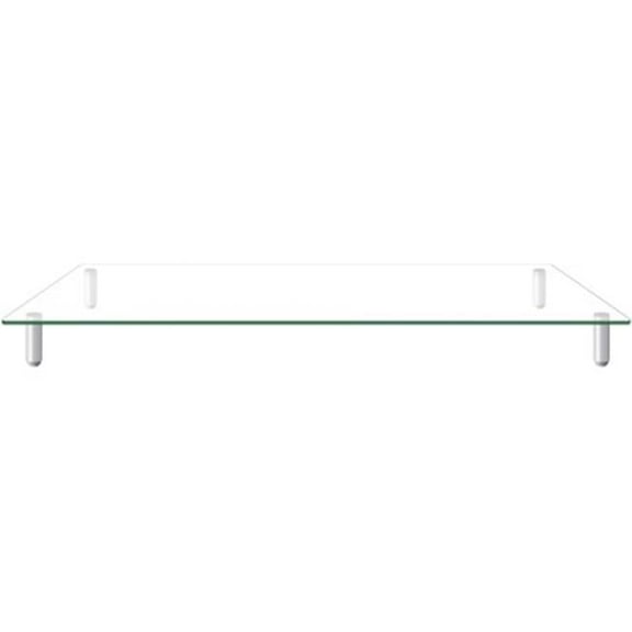 Glass Monitor Riser, Clear