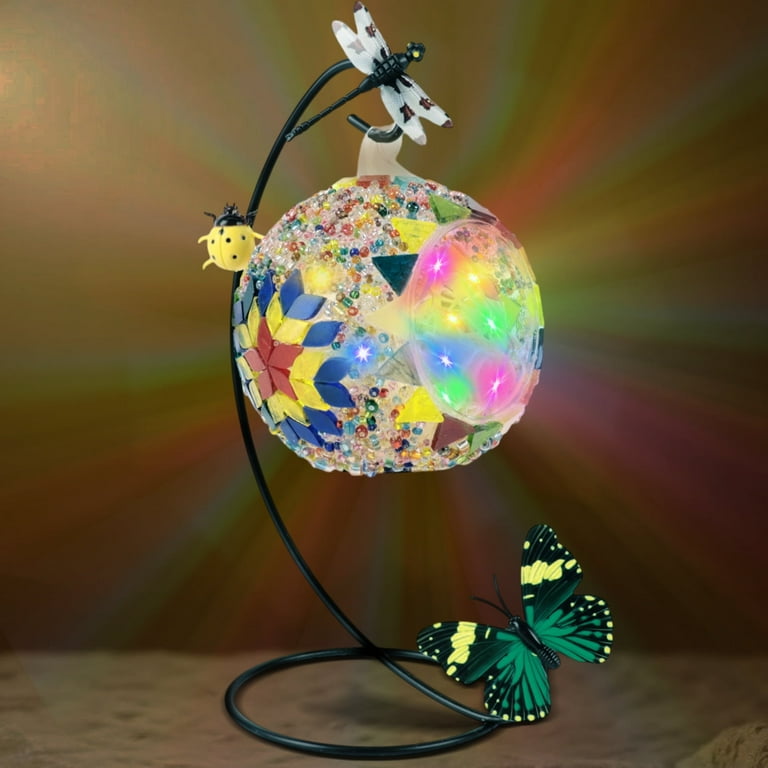 Glass Mosaic Lamp Light Kit, Gifts DIY Mosaic Arts and Crafts