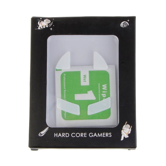 Glass Mouse Feet for Wireless Mouse Customized Round Curved Mouse Glass Skates