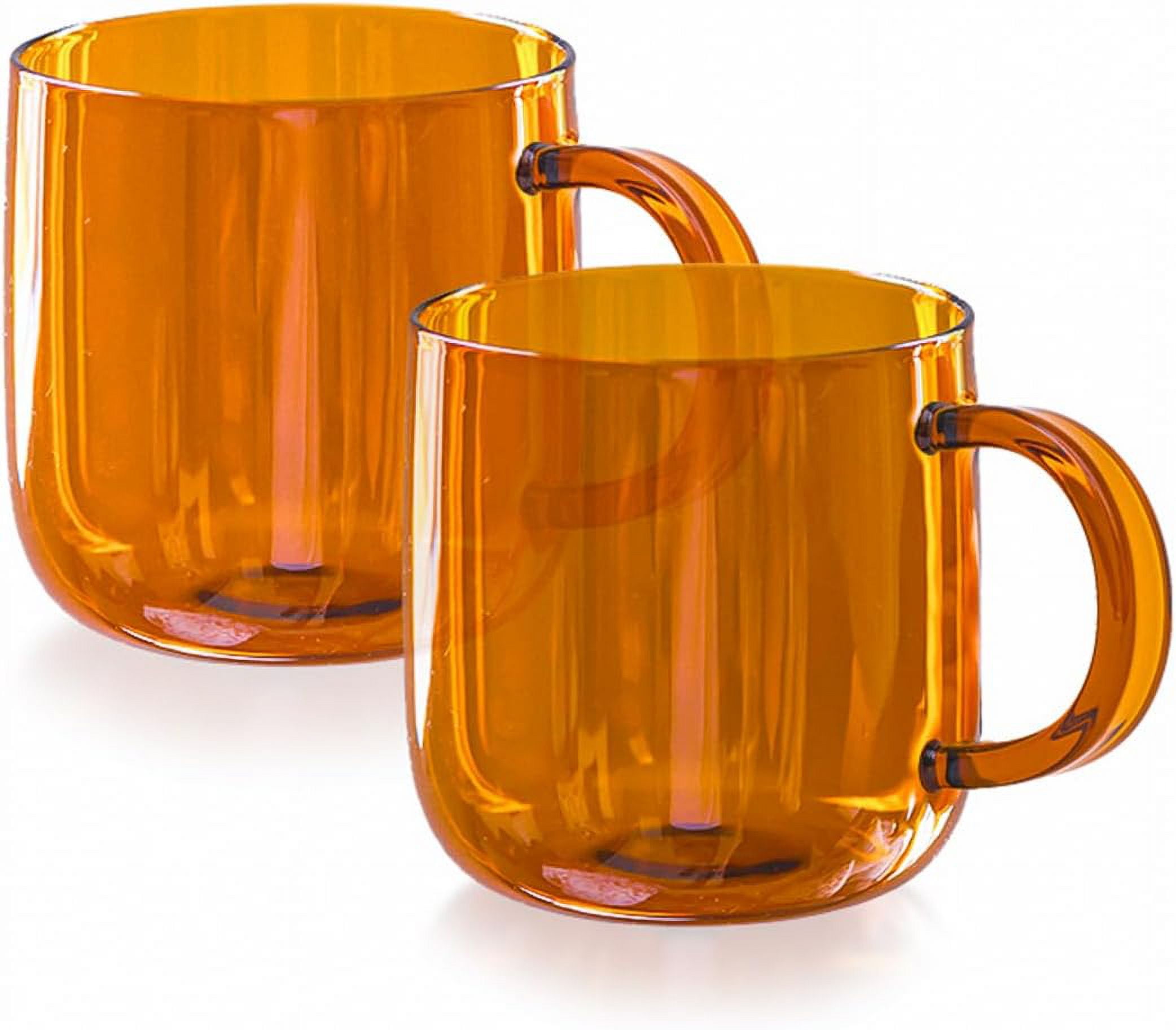 Glass Mugs for Coffee Durable Glass Coffee Mug Coffee Mugs Set
