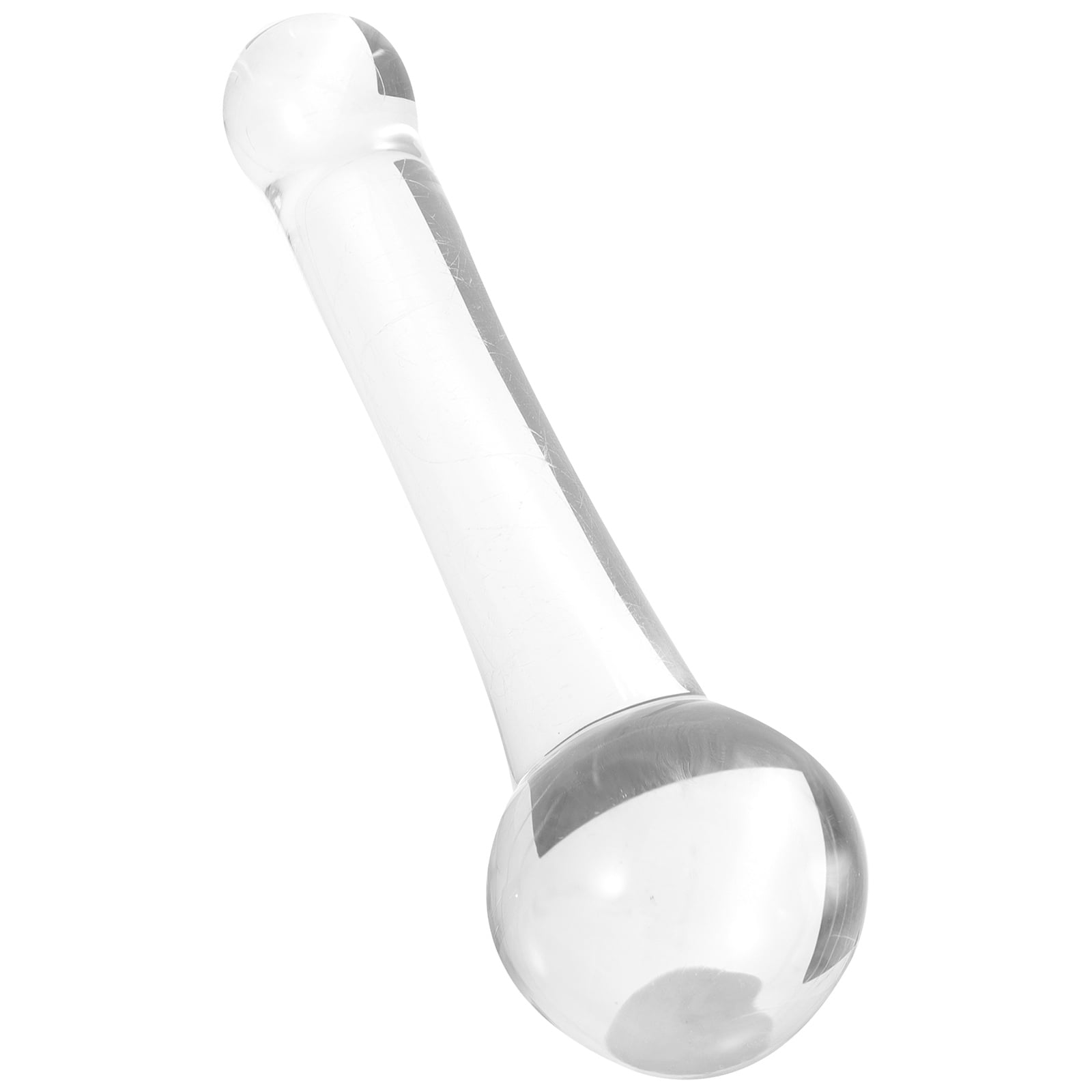 Pestello In Cristallo Per Laboratorio, 10.5x5 Cm - Per Macinare Erbe, Pigmenti, Vernici, Materiali Artistici