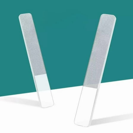 Glass Nail File, Nail Polish File, Precision Nail Shaping Tool For Manicure, Durable And Gentle Glass Nail Polish Grinding And Buffing File, Easy To Clean And Maintain