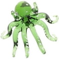 thumbnail image 1 of Glass Octopus Figurine Sea Animal Ornament Octopus Figurine Glass Table Adornment, 1 of 6