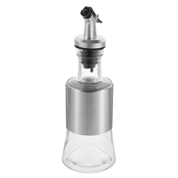 Glass Oil Bottle Olive Cooking Dispenser Vinegar Cruet Small Condiment Holder Soy Sauce