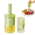 thumbnail image 1 of Glass Oil Dispenser with Silicone Basting Brush - Leakproof, Heat-Resistant, Food-Grade Materials, for Cooking, BBQ & More, 1 of 6