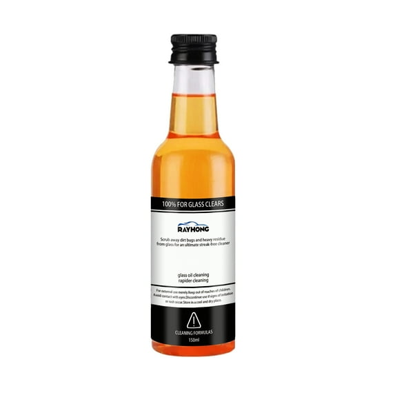 Glass Oil Film Remover,Degreasing Film Cleaning Agent for Car Front Windshield Oil Film Remover for Car Window Cleaning Agent for Both Home and Car Use150Ml