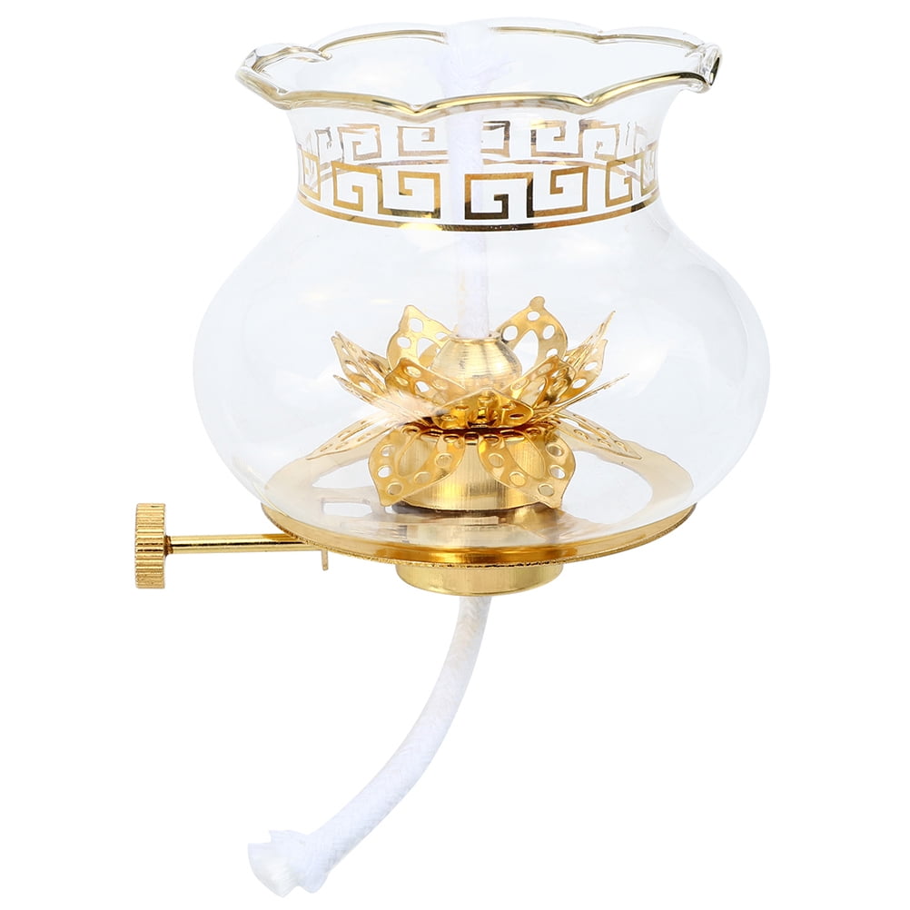 Glass Oil Lamp Shade Cover Temple Oil Light Cover Lamp Cover