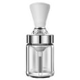 Glass Olive Oil Bottle And Brush 2 In 1 Silicone Measuring Oil