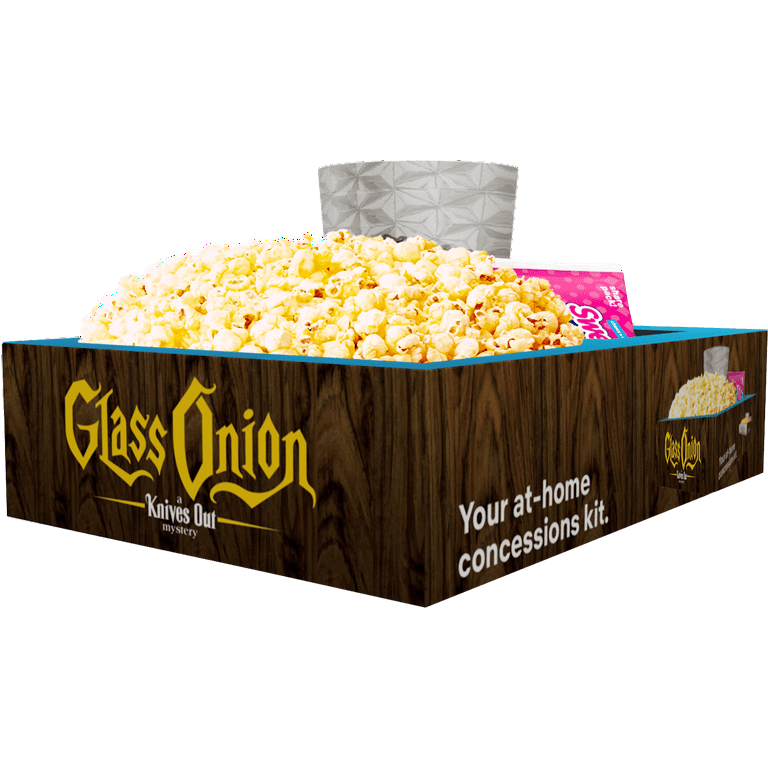 Glass Onion A Knives Out Mystery Concession Kit Walmart