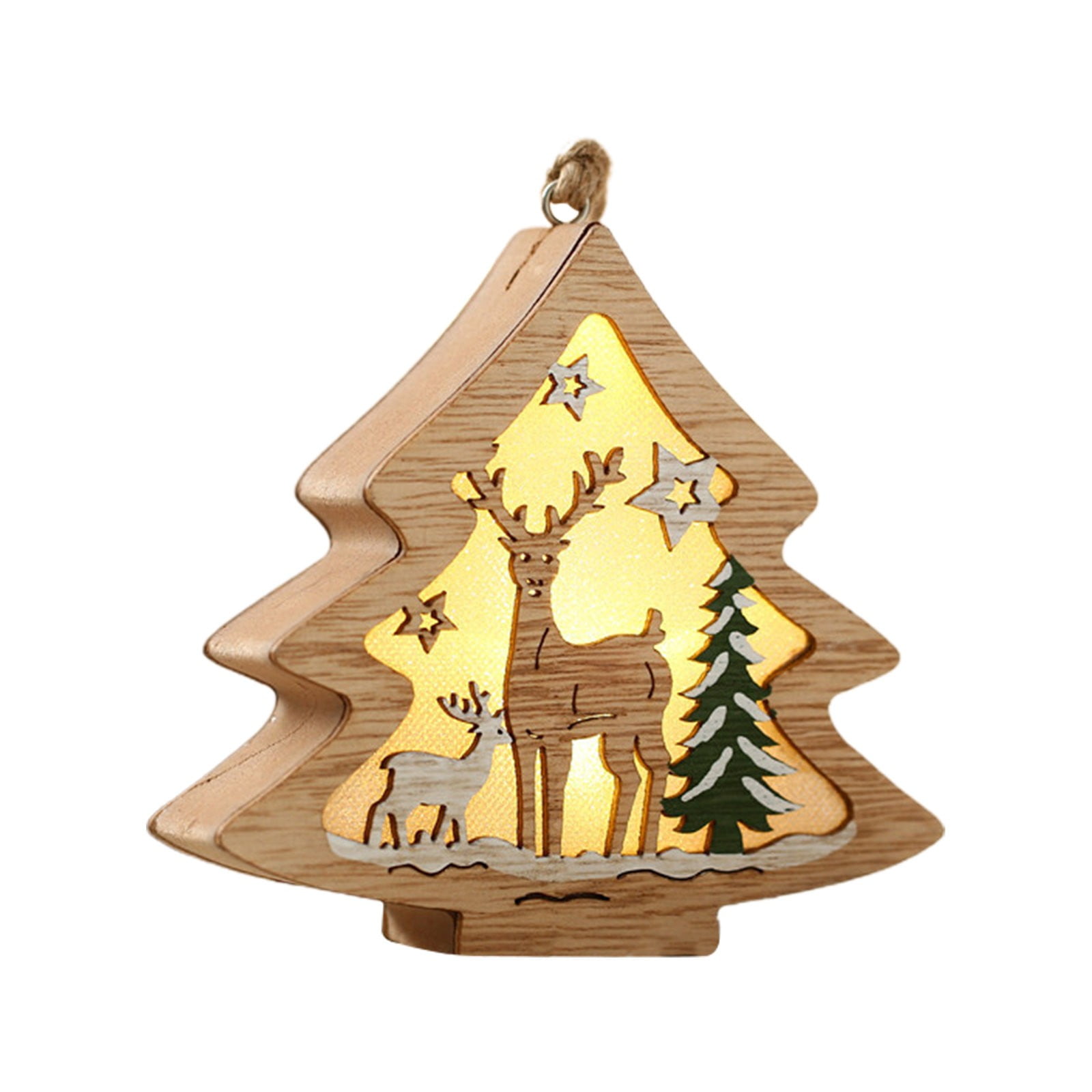 Glass Ornament Flower Christmas Tree Decorations Hanging Pendants