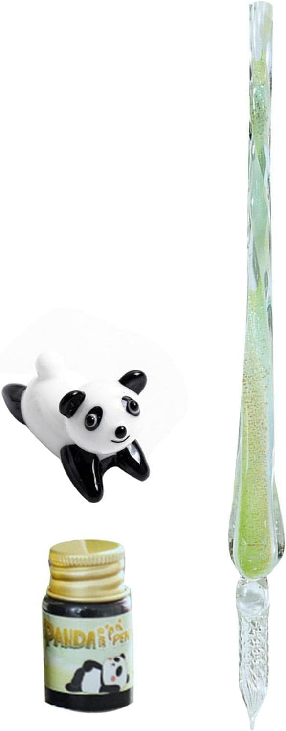 Glass Pen And Ink Set Calligraphy Pen Design,Glass Dip Pen With Ink