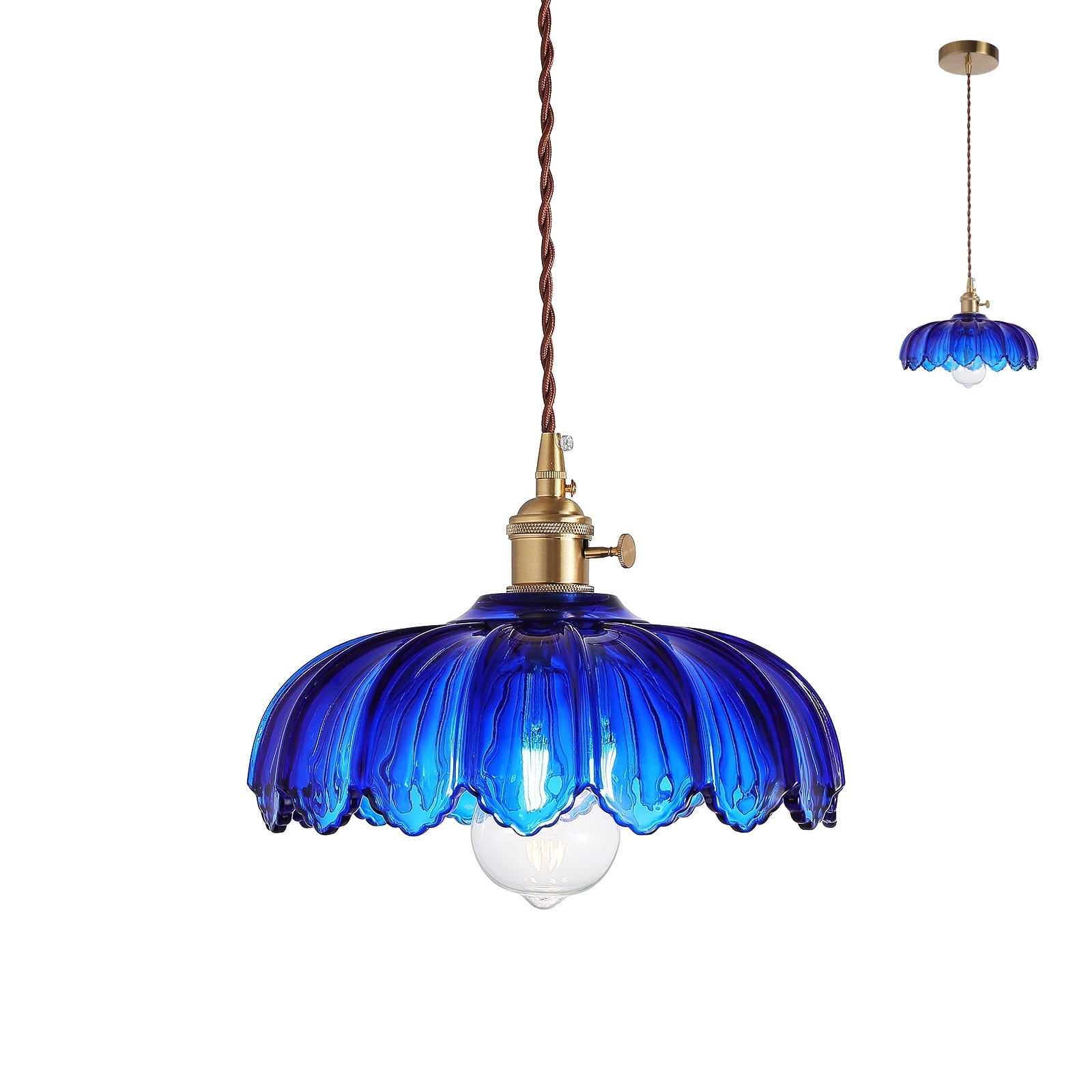 Glass Pendant Light Vintage Light Fixtures: Blue Glass Pendant Lights  Kitchen Island, Modern Chandelier Pendant Shade Blue Light Fixture for  Bedroom ..., image size:1600x1600