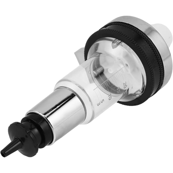 Glass Perfume Filling Pump with Scale Small Liquid Transfer Bottle for Cosmetic and Essential Oils Refillable Sprayer Travel Use