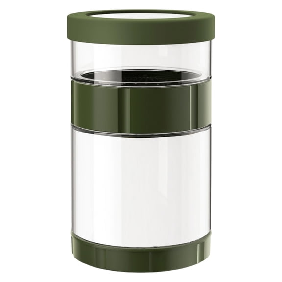 Glass Pickles Jar With Strainer Leakproof Silicones Base Wide Opening For Kimchi Fermentation Vegetables Easy to Clean
