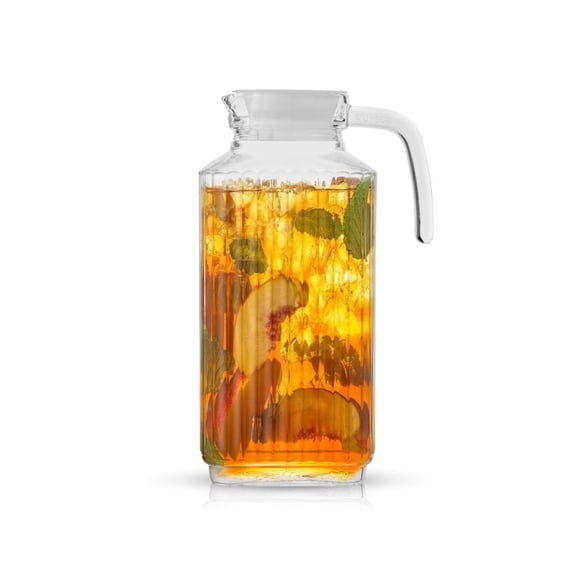 Glass Pitcher with Handle