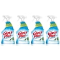 thumbnail image 1 of Glass Plus Glass Cleaner, 32 fl oz Bottle, Multi-Surface Glass Cleaner (Pack of 4), 1 of 6