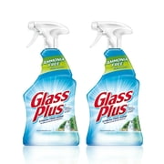 Glass Plus Glass Cleaner, 32 oz Pack of 2