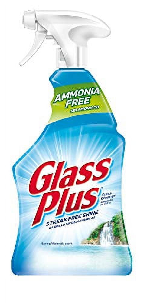 Glass Plus Glass Cleaner Bottle, 32 oz