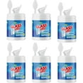 thumbnail image 1 of Glass Plus - Glass, Window, and Mirror Cleaning Wipes (160 Ct Wipes - 6 Cannisters (960 Wipes)), 1 of 7