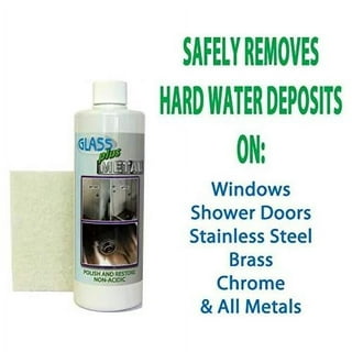 Bathroom Glass Cleaner Hard Water Spot Remover For Shower Door, Ceramic  Tiles, Stainless Steel Powerful Descale JB-XPCS H71