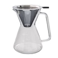 thumbnail image 1 of London Sip Glass Pour Over Coffee Carafe Coffee Maker with Reusable Stainless Steel Filter, Ergonomic Handle, and Easy-Pour Spout, 4-Cup (600 mL), 1 of 5