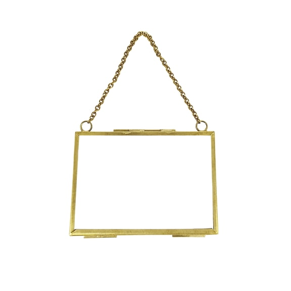 Glass Pressed Flower Frames Wall Tabletop Display Double Glass Picture Frames for Pressed Dried Flower Plant