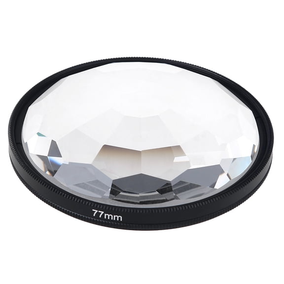 Glass Prism, 77mm Prism Camera Glass Filter Variable Number Of Objects