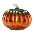 thumbnail image 1 of Glass Pumpkin Light LED Fall Lamp Fall Home Decor Thanksgiving Night Light for Bedroom Bathroom Hallway Halloween Decoration Table Centerpiece, 1 of 9