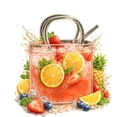 thumbnail image 1 of Glass Purse for Drinks, Purse Drinking Glass, 26 oz Unique Wine Glasses with Straw, 2026 New Handbag-Shaped Glass Cups for Fruit Juice, Tea, Flowers (1pc), 1 of 8