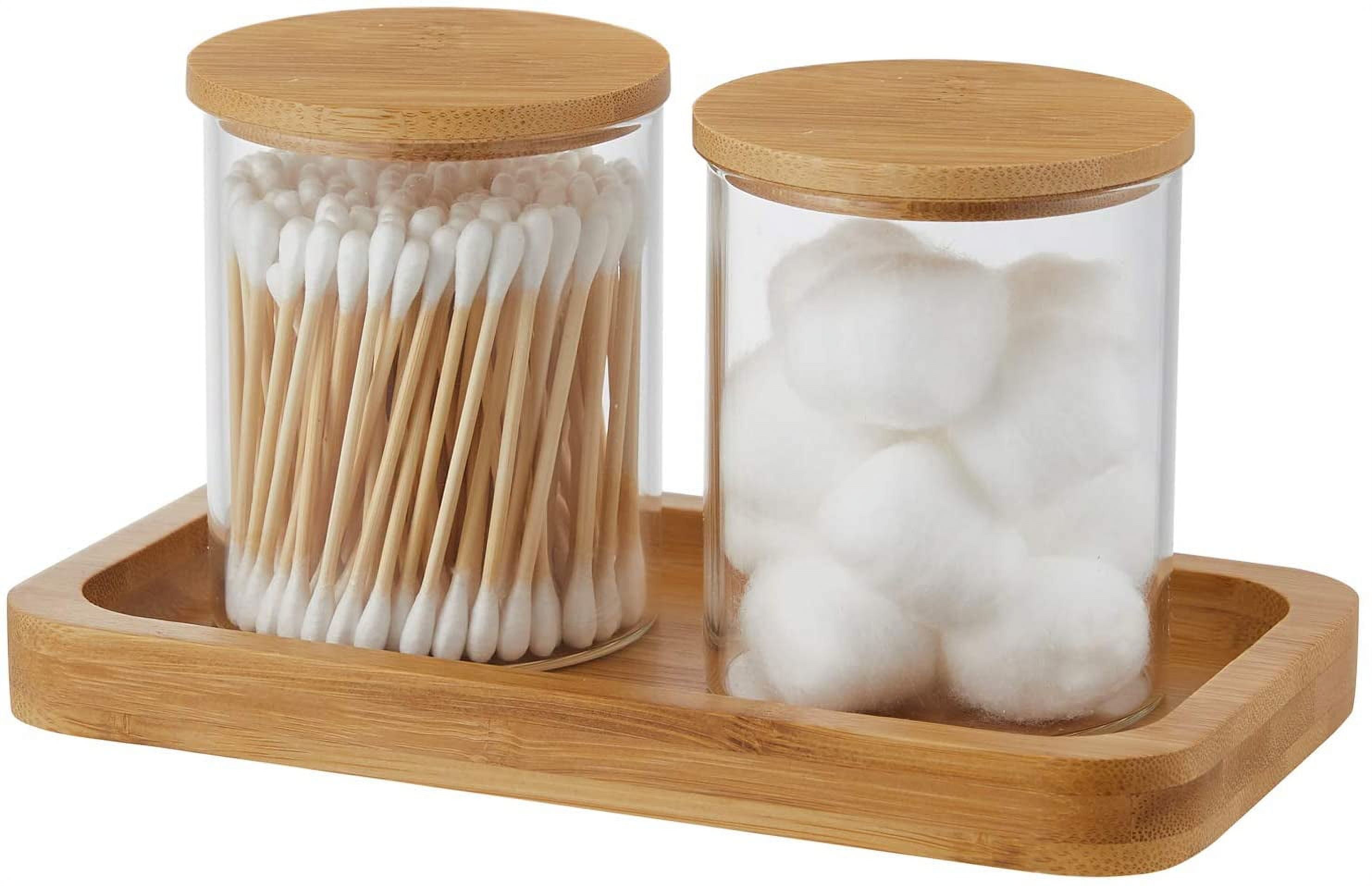 https://i5.walmartimages.com/seo/Glass-Qtip-Holder-Vanity-Tray-Apothecary-Jars-Bathroom-Accessories-Canisters-Organizer-Countertop-Q-Tip-Cotton-Ball-Round-Swab-Pad-Hair-Ties-Floss-Pe_1cea2c88-06aa-4c8a-93f4-95a115091f6a.5fc21eb8d2c94b267504772dc36f4317.jpeg
