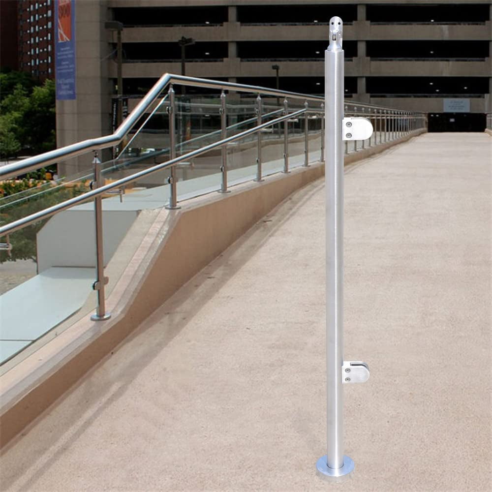 Glass Railing Post Glass Balustrade Railing Post 316 Stainless Steel ...
