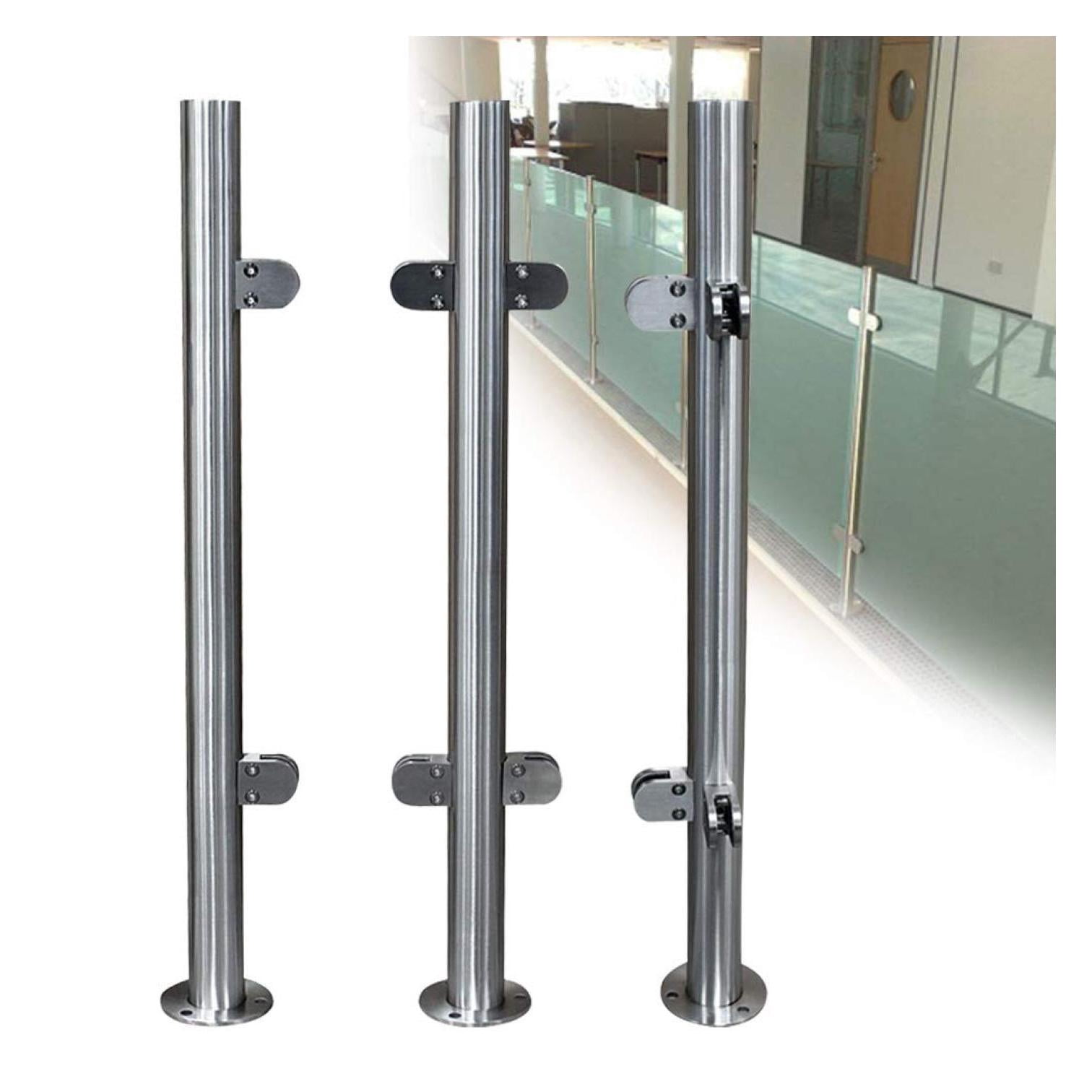 Glass Railing Post Glass Balustrade Railing Post Stainless Steel ...