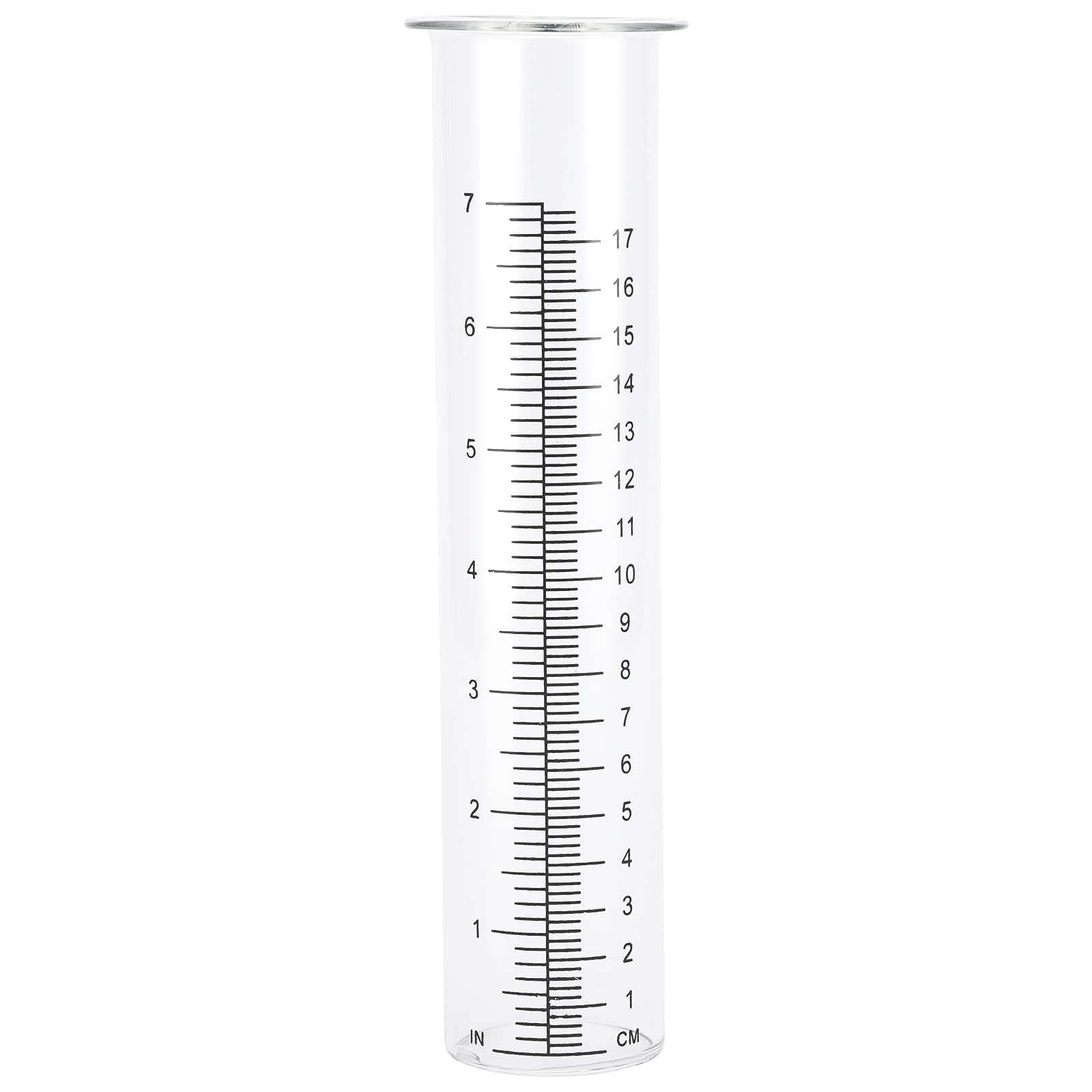 Glass Rain Guages Outdoor,Rain Gauge Replacement for Outdoors Yard