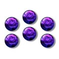 thumbnail image 1 of Glass Refrigerator Magnet 6Pcs Magnetic Fridge Sticker,Decor for Kitchen,Whiteboard,Cabinet,Mysterious Luminous Rose, 1 of 5