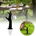 Glass Replacement Rain Gauge Tube Solar Dancing Figures Easter Garden