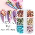 thumbnail image 1 of Glass Rhinestones Flatback for Decorations Crafts Glue Fix Sparkling DIY Jewelry Accessories, 1 of 1