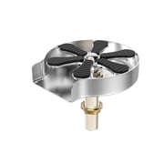 Glass Rinser for Kitchen Sinks Stainless Steel Cup Washer For Sink 360 Degree Automatic Rotating Spout Cup Rinser Sink Attachment Bottle Washer for Bar