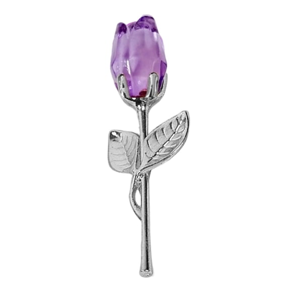 Glass Rose Mini Crystal Flower Artificial Flowers Wedding Party Gift Room Ornament Office Desktop Valentines Day Decoration