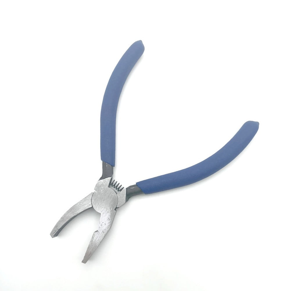 Handle Breaking Cutting Glass Plier Stained Glass Tool Flat End Glass Trimming Plier Hand Tool - View #2