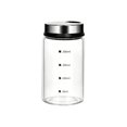 thumbnail image 1 of Glass Salt and Pepper Shakers with Adjustable Pour Holes and Rotating Lids, Clear Spice Dispensers Seasoning Jars for Kitchen, BBQ, Camping, Restaurant, and Farmhouse Table Use 200ML, 1 of 7