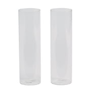 Glass Sand Ceremony Cylinders (2Pc) - Home Decor - 2 Pieces