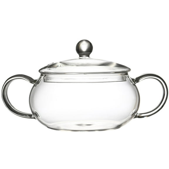 HOOWIFFY Glass Cooking Pot with Lid - Home Kitchen Cookware for and Efficient Cooking