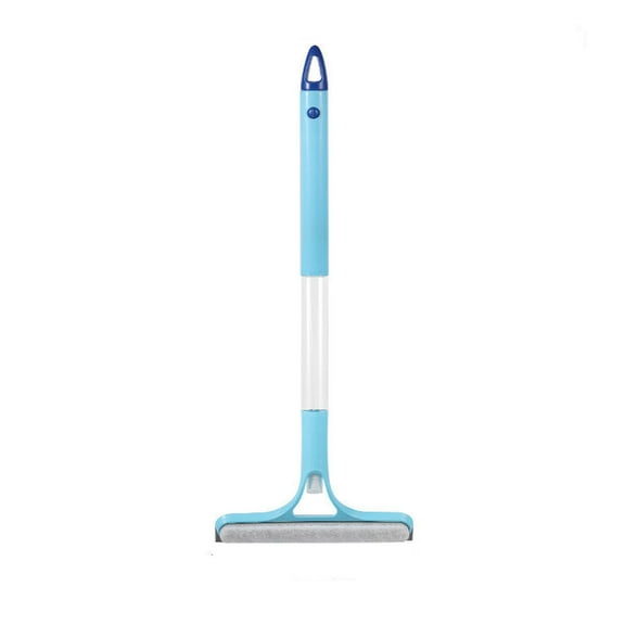Glass Scraper, Squeegee, Three In One Double-Sided Wiping and Scraping with Spray, Multi-Function Mirror Cleaner for Window, Shower