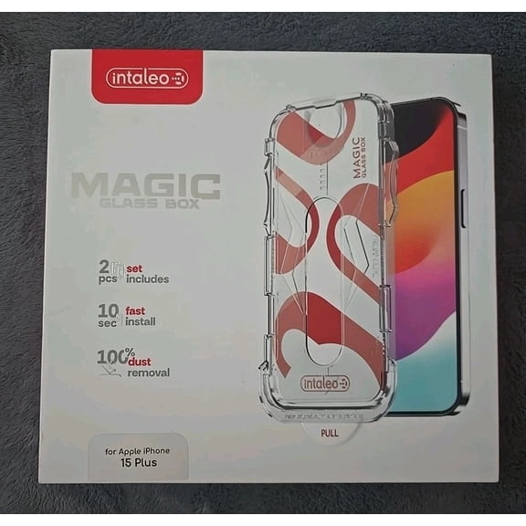 Glass Screen Protector for iPhone 15 Plus  Tempered Glass Screen Protector 2ct