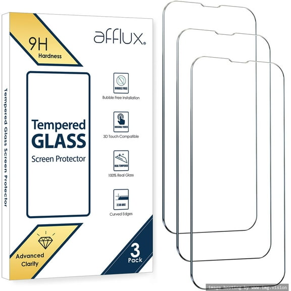 Glass Screen Protector for iPhone 13 Pro Max[3-Pack] [99.99% HD Clear] [Easy Installation Frame] [9H Hardness][Bubble Free] for Apple 6.7''- iPhone 2022 Release