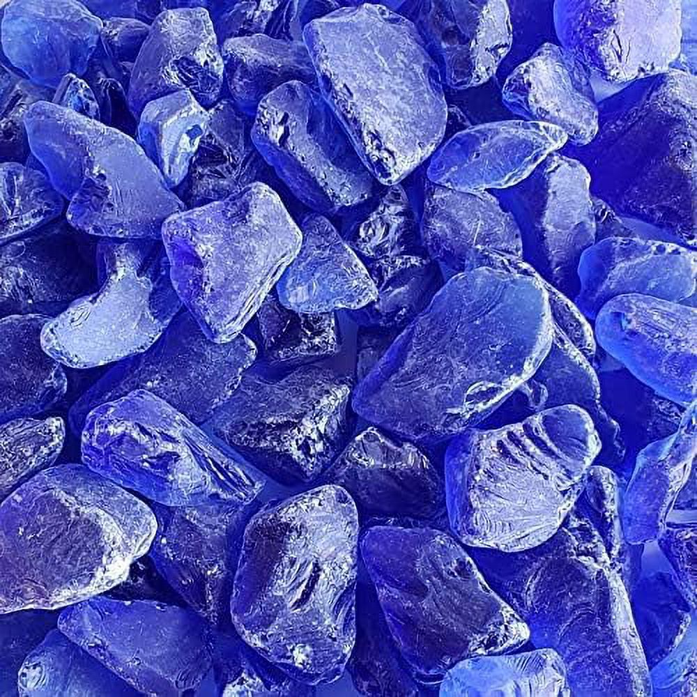 Glass Sea Glass Chunks for Home Decor Art Craft Vase Filler Aquarium