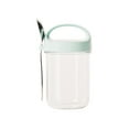 thumbnail image 1 of Glass Sealed Jar under $5! Xqxayjr Glass Breakfast Cup with Spoon, Large Mouth Sealed Jar for Yogurt Oatmeal, Reusable Cereal Shake Cup with Lid, 1 of 1