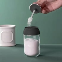 Glass Seasoning Jar With Spoon, Airtight Sealed Spice Container With Proof Lid, Transparent Kitchen Seasoning Bottle For Salt, Sugar, Pepper, And Cooking Condiment Storage