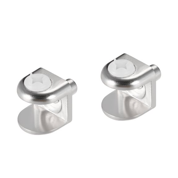 Glass Shelf Brackets Glass Clamp Clip Shaft Mount for 5-8mm, Type-03, 2Pcs