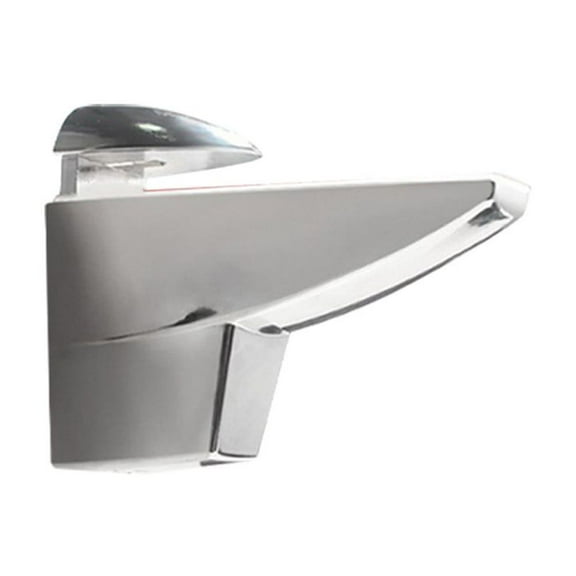 Glass Shelf Clamp Zinc Alloy Adjustable Glass Clip Bracket For Desk Partition Wood Shelves Support Bracket Holder Hardware